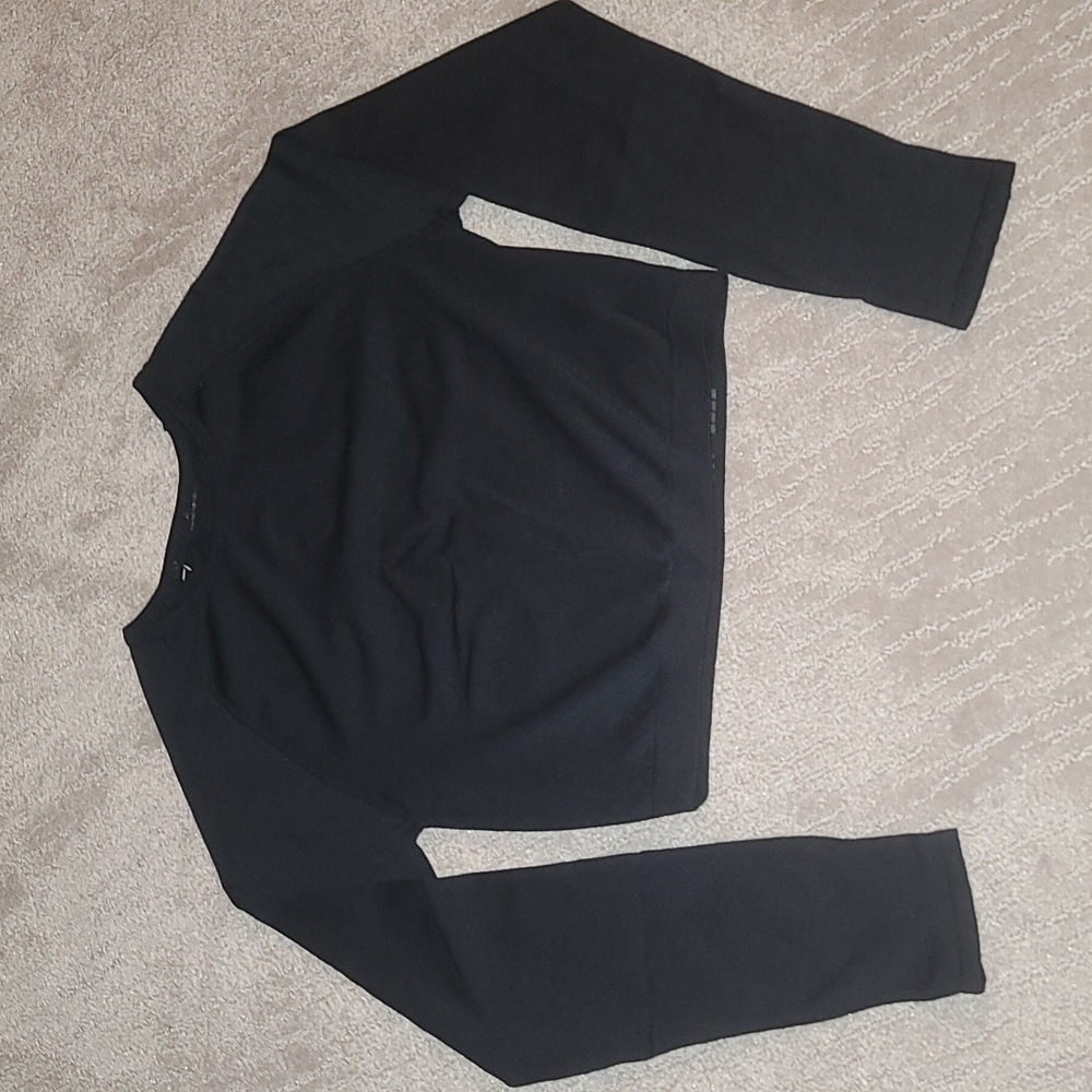 My Protien Long Sleeve Crop Top